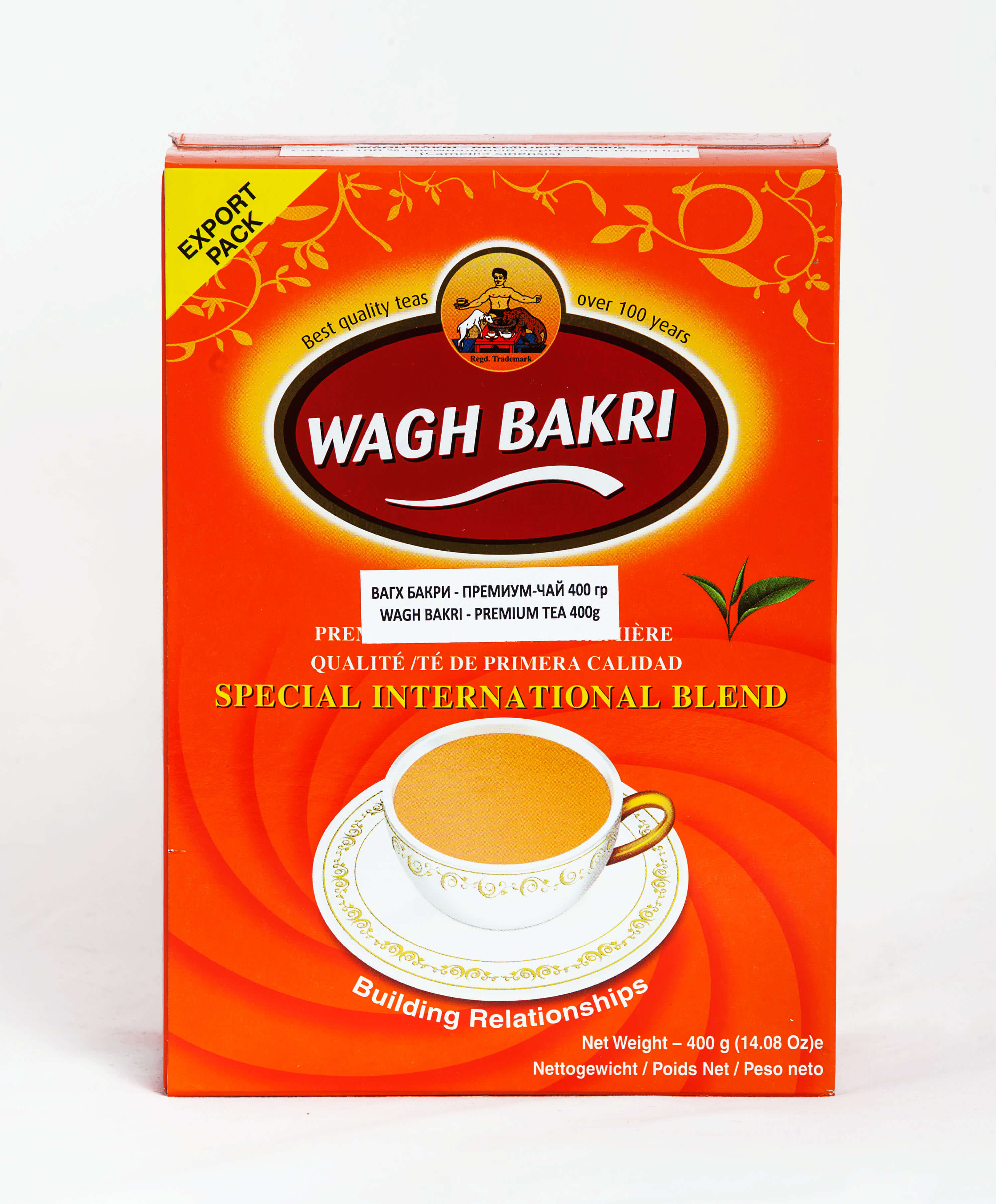 ВАГХ БАКРИ-Премиум чай 400г/WAGH BAKRI- Premium tea 400g