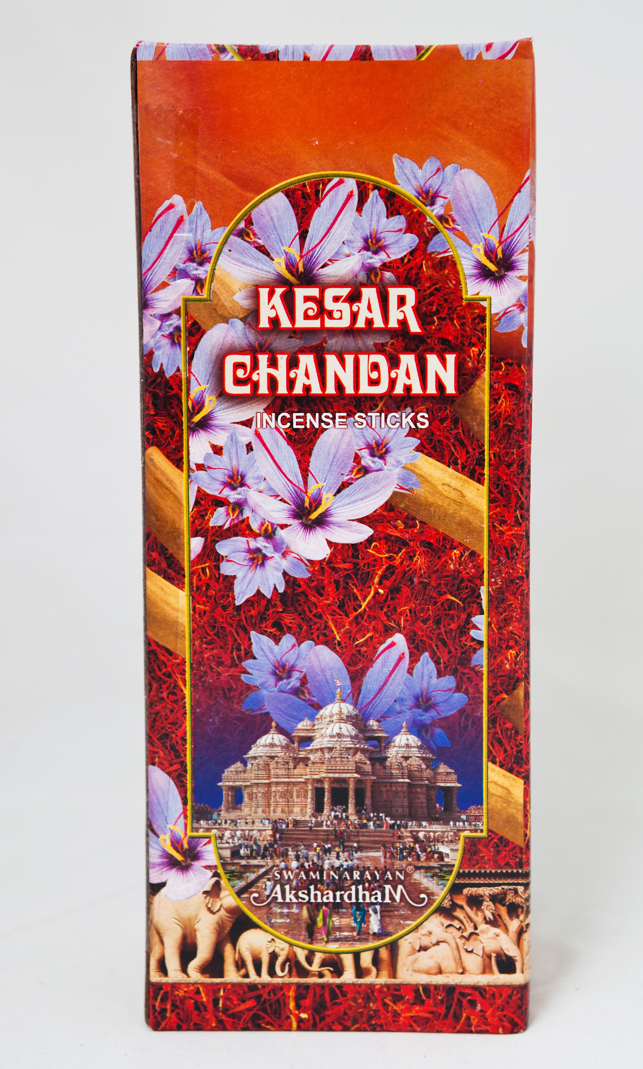 Kesar Chandan (box)//Шафран с сандалом (кор.) 400гр